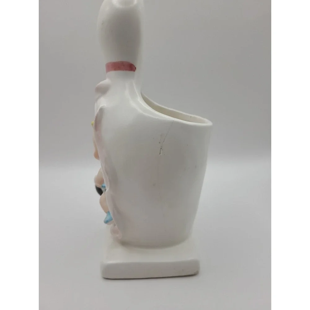 1960s Vintage Rare Bowling Baby‎ Planter Flower Planter